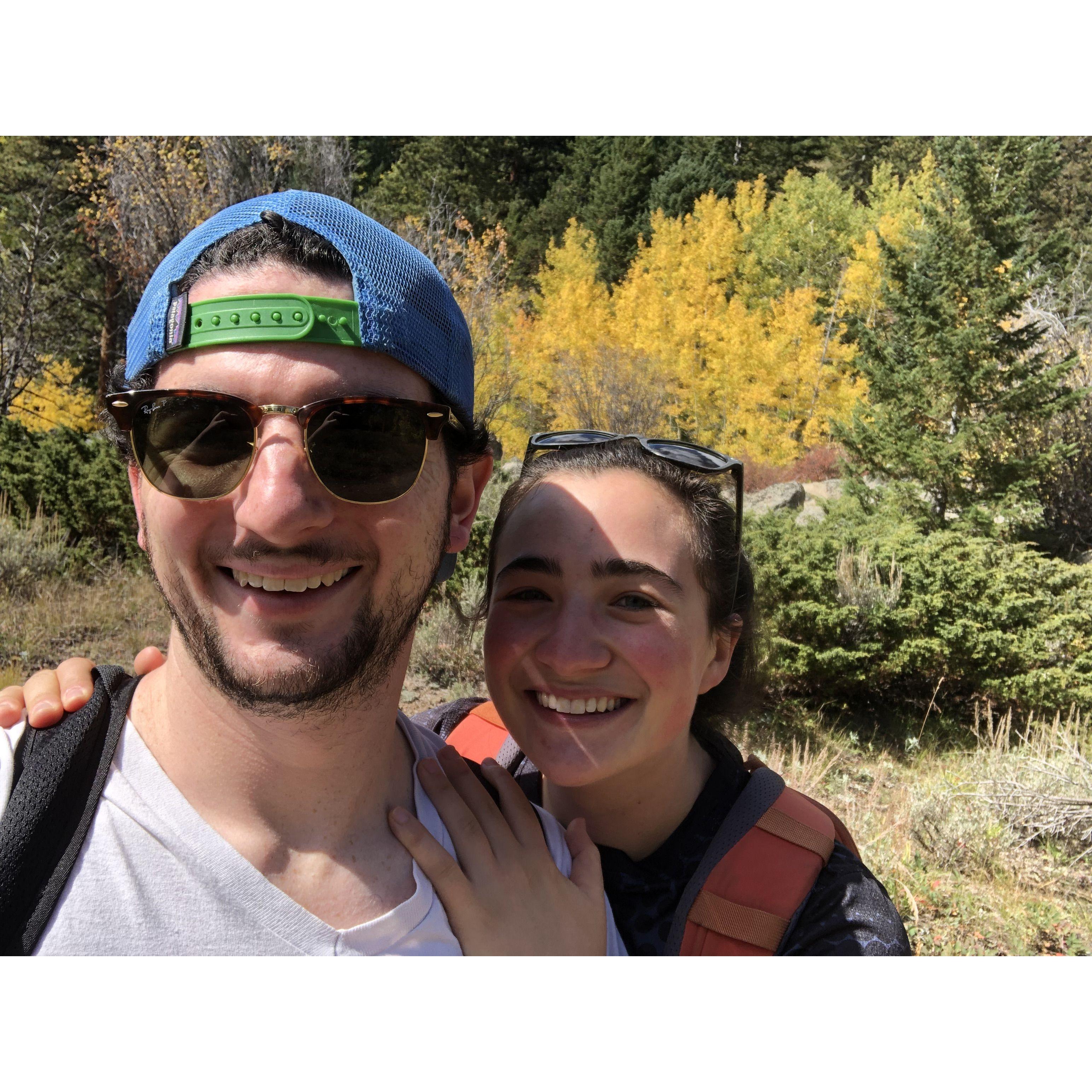 We prepared for another stint of long-distance as Abigail moved to Utah to take a lab tech job at Utah State. We continued to discuss our future and explore Utah’s beautiful scenery.
