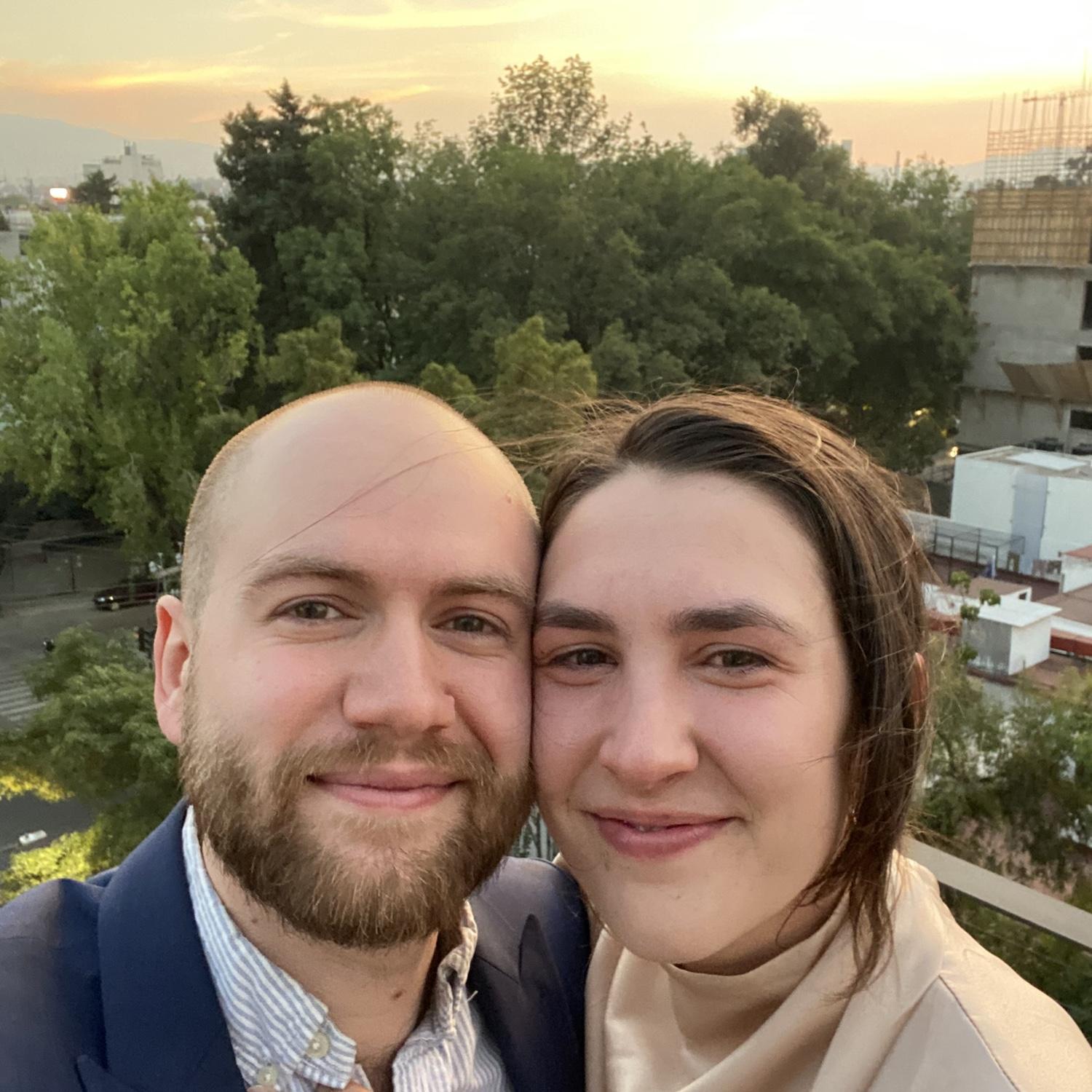 right after jacob asked me to marry him in mexico (he used some english and some spanish because of my love for spanish)