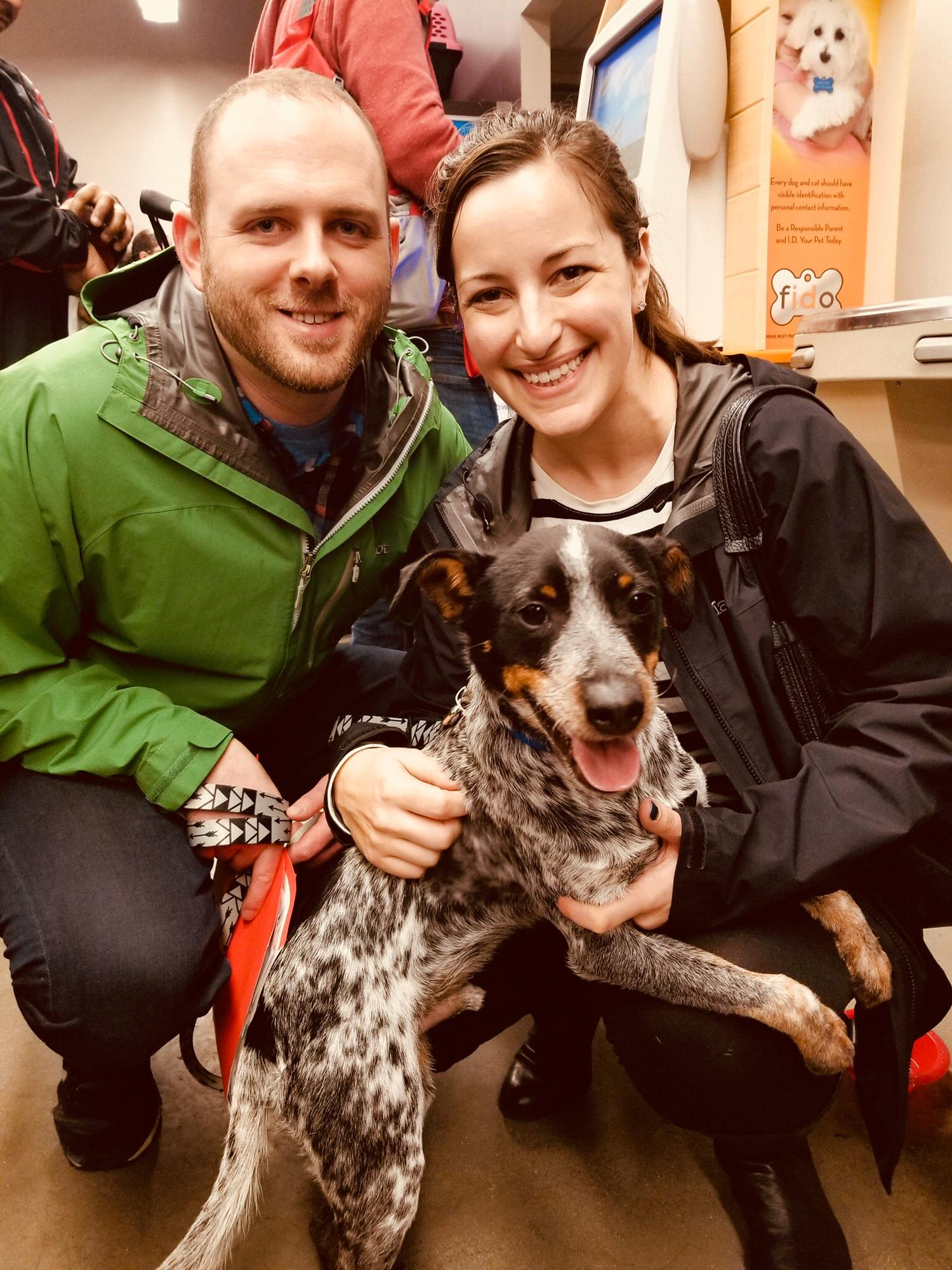 Adoption day for Finn!
