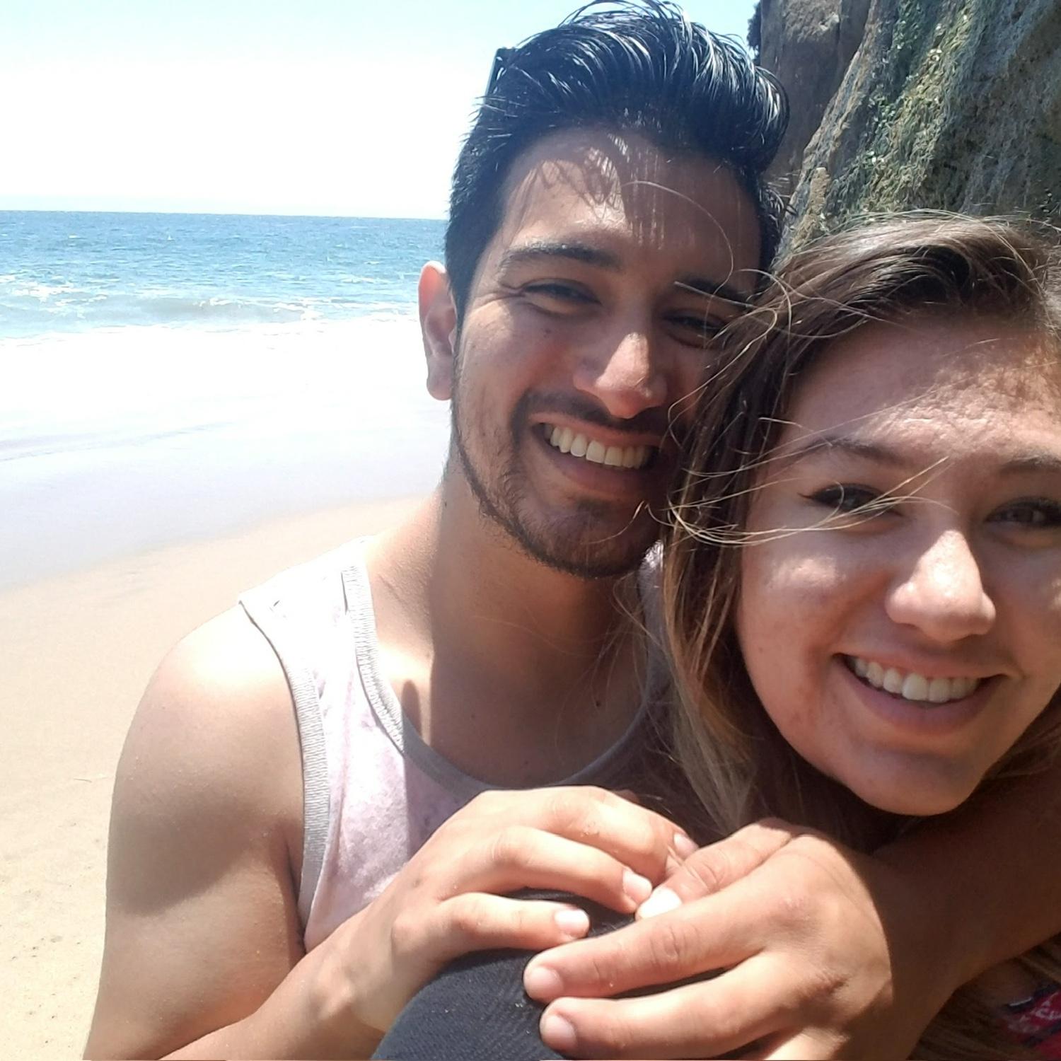 First time taking our dogs to the beach in Santa Cruz, CA (May 2017)