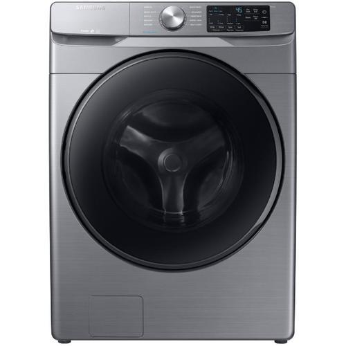 Samsung 4.5-cu ft High Efficiency Stackable Front-Load Washer (Platinum) ENERGY STAR at Lowes.com