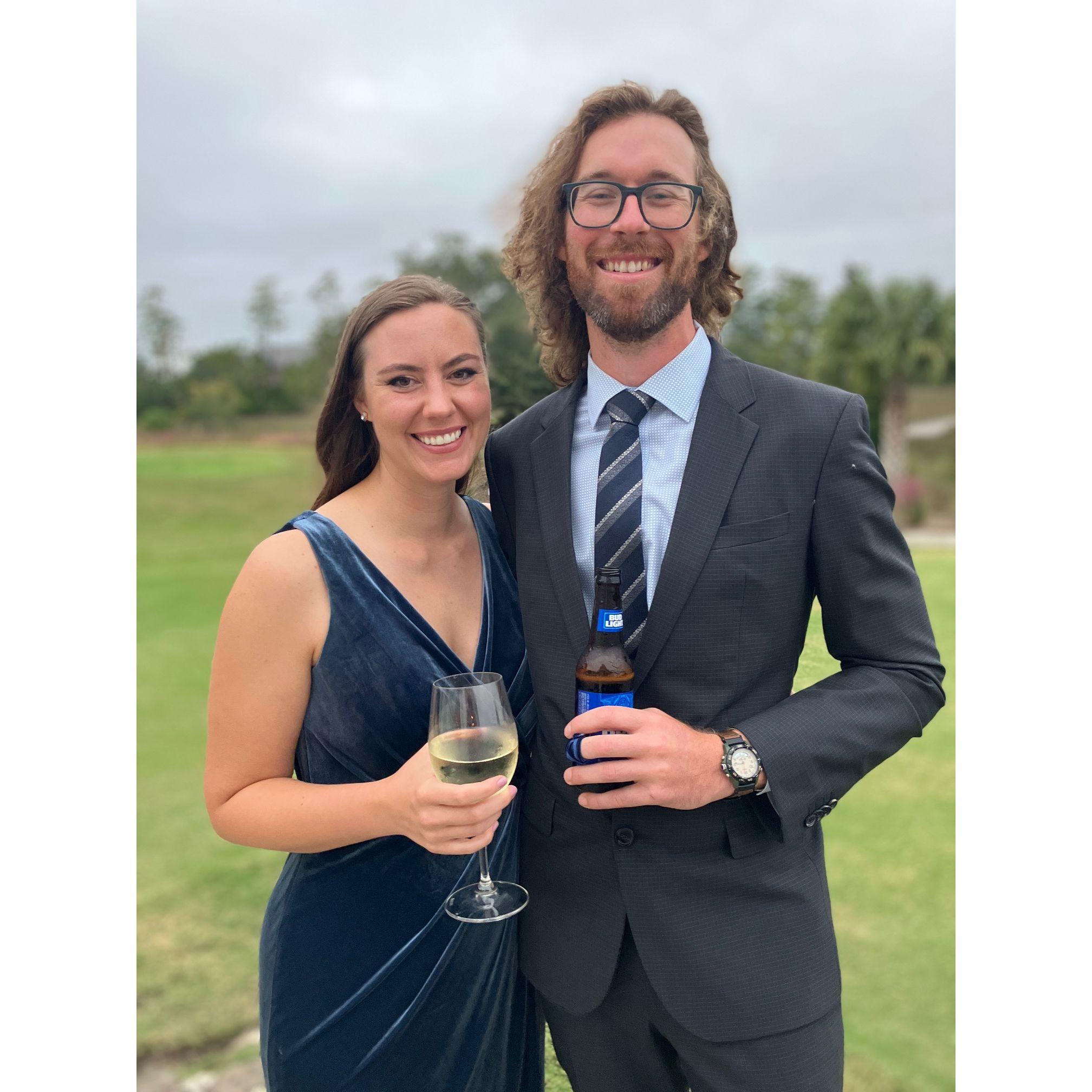 Andye and Will's wedding in October of 2022