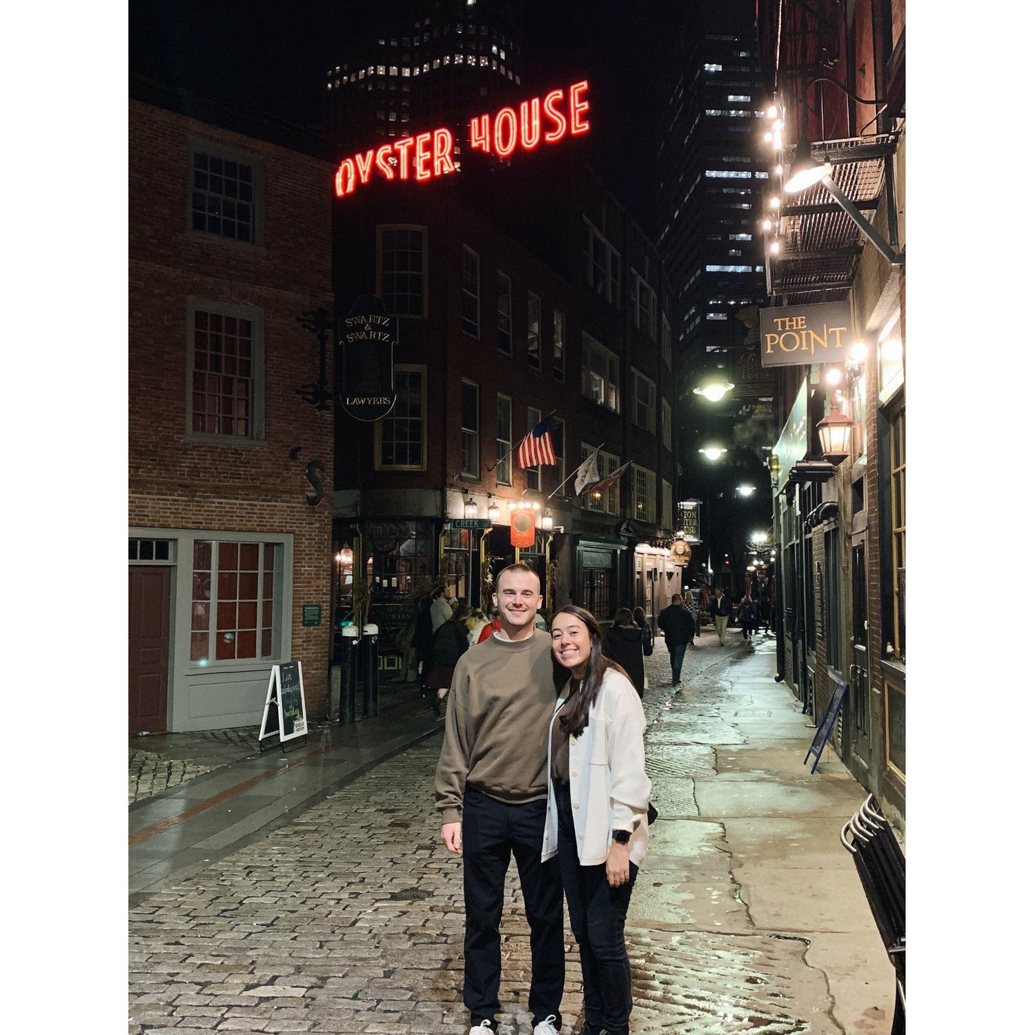 Our first trip to Boston! November 2021