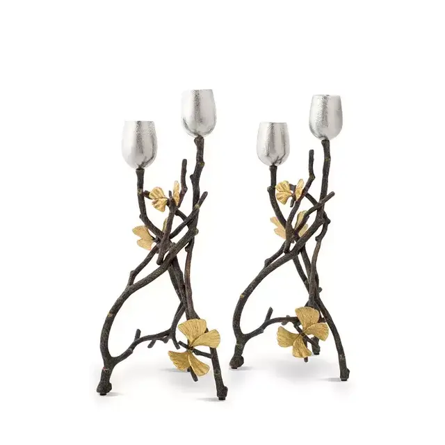 Butterfly Ginkgo Candleholder