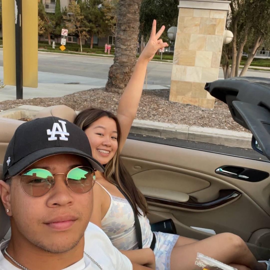 08.22.21, coco ichibanya in the bmwww with the top down 😎