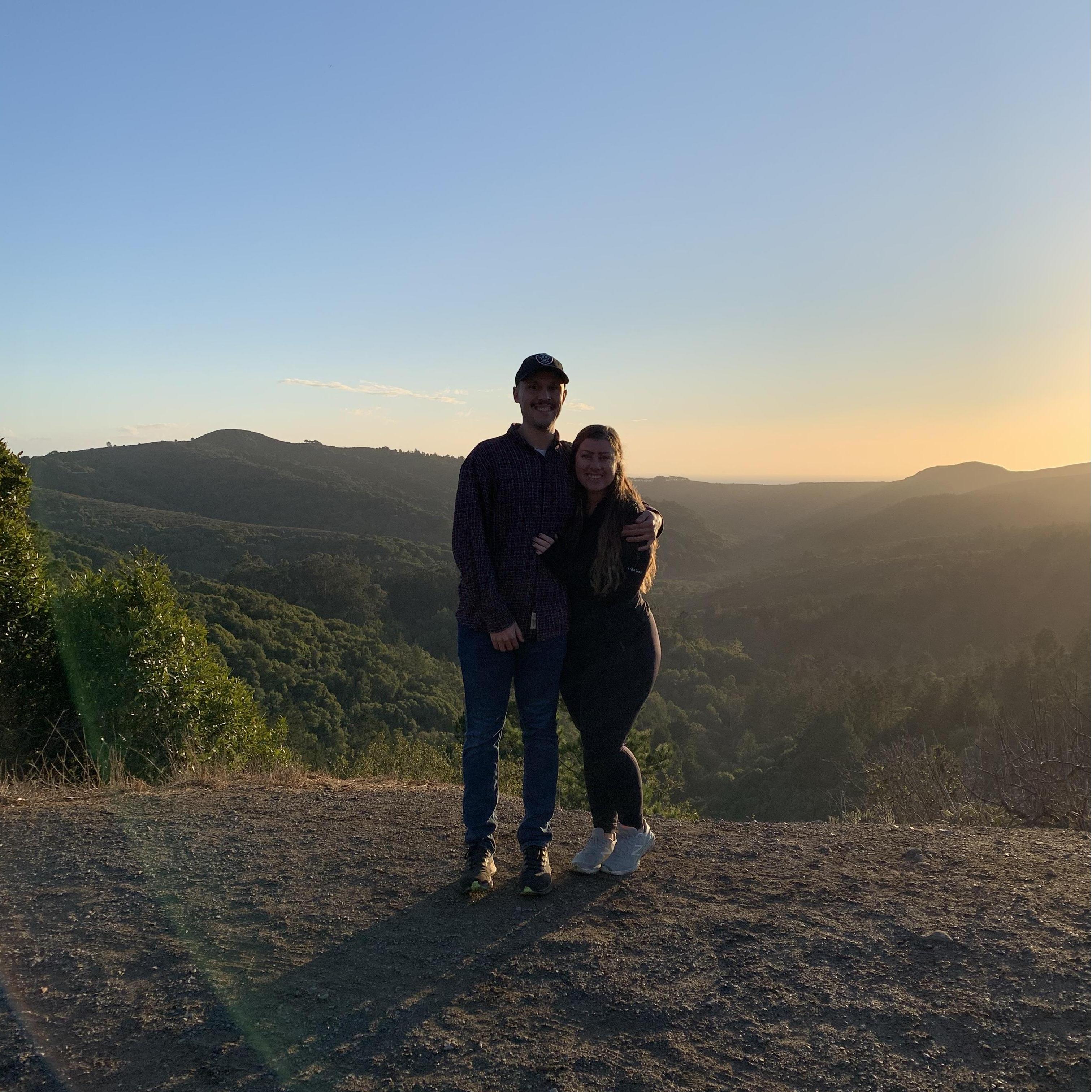 November 2020; our third anniversary trip to Muir Woods where I thought Zach was going to propose to me at this exact moment. I was wrong...