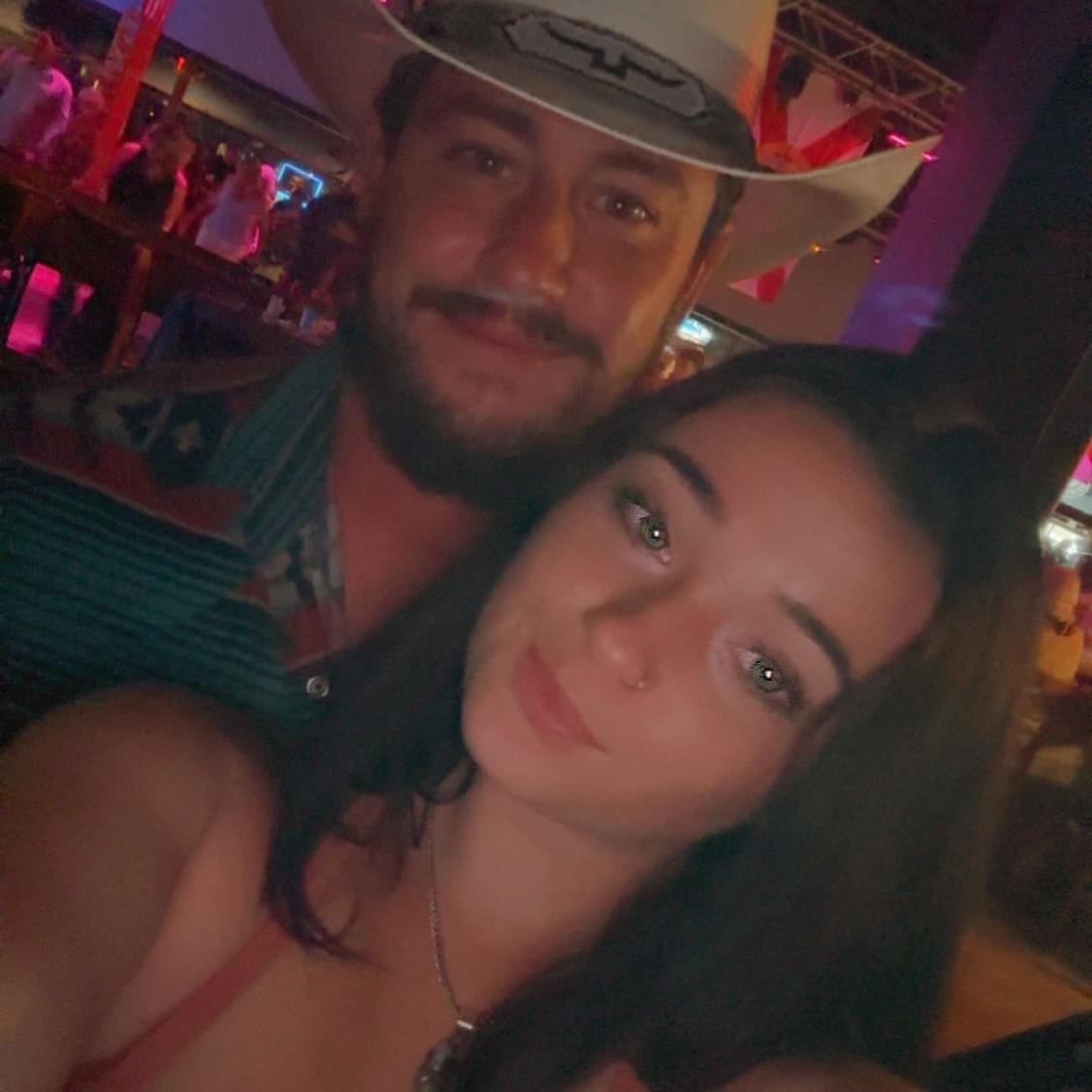 The night we got engaged!