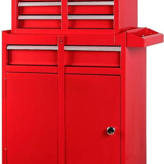 BIG RED Tool Box Portable Toolbox, 11" x 20.3" x 40.4"