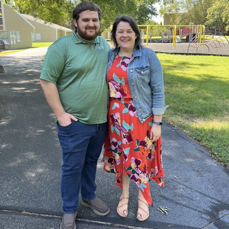 Our first time seeing each other after Elisabeth left NC was in September, where Elisabeth was at a job training.