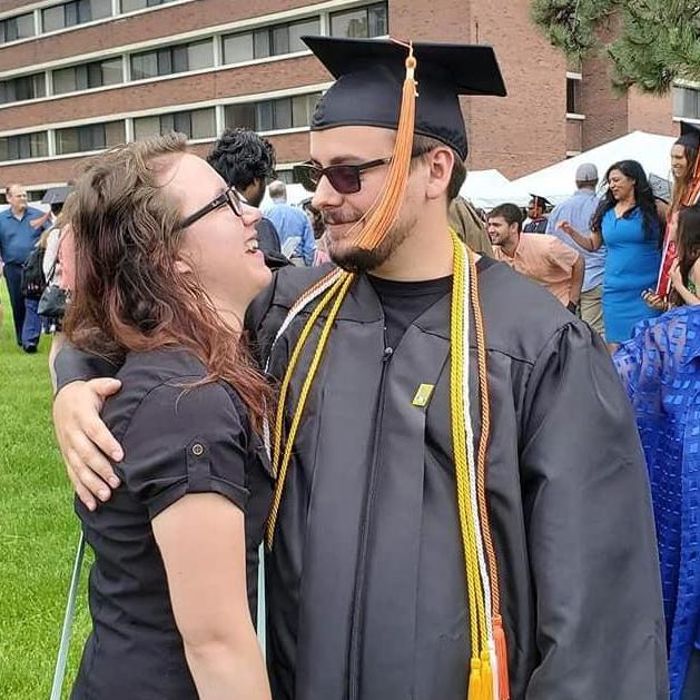 Wyatt's graduation from Kettering.