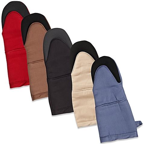 Kitchensmart® Solid Oven Mitt in Ming Red