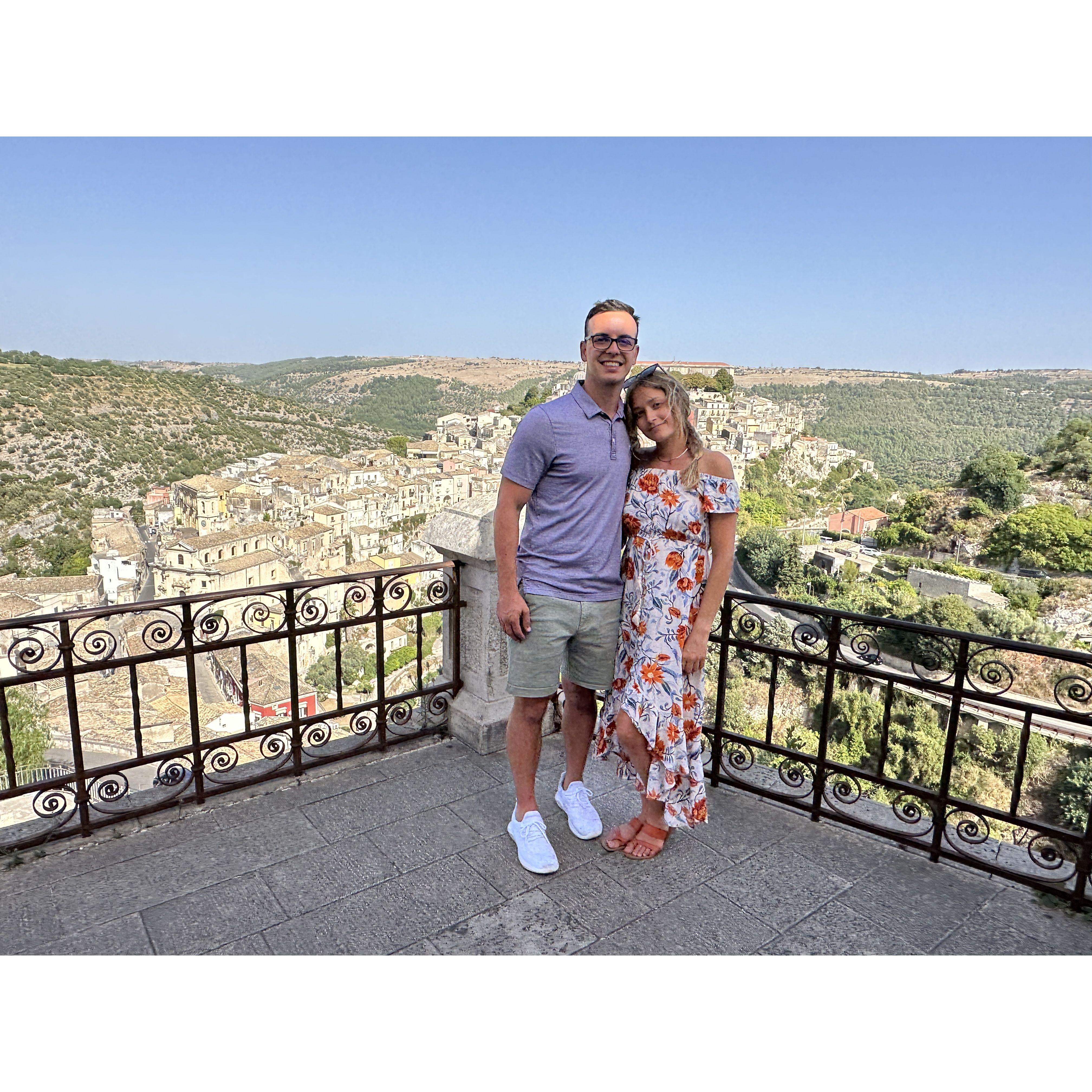 Touring Modica, an Italian town known for their chocolate!