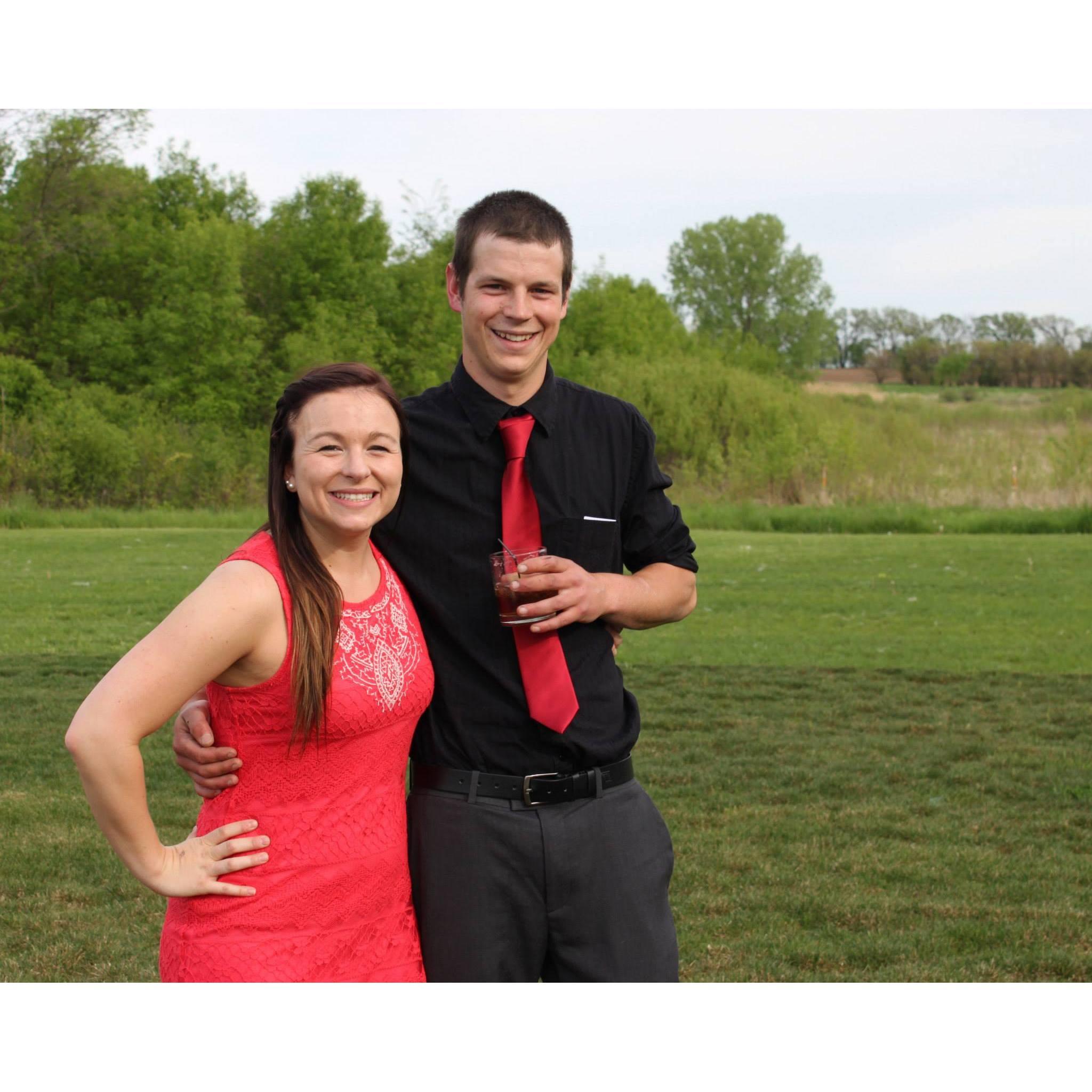 Candid, Lauren and Rob's wedding, 2014