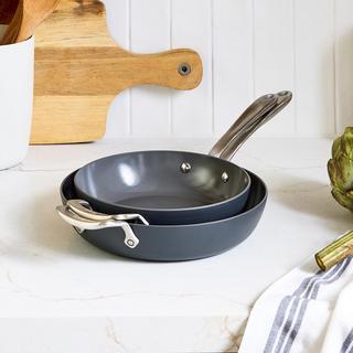 HA1 Ceramic Nonstick 2-Piece Large Fry Pan Set