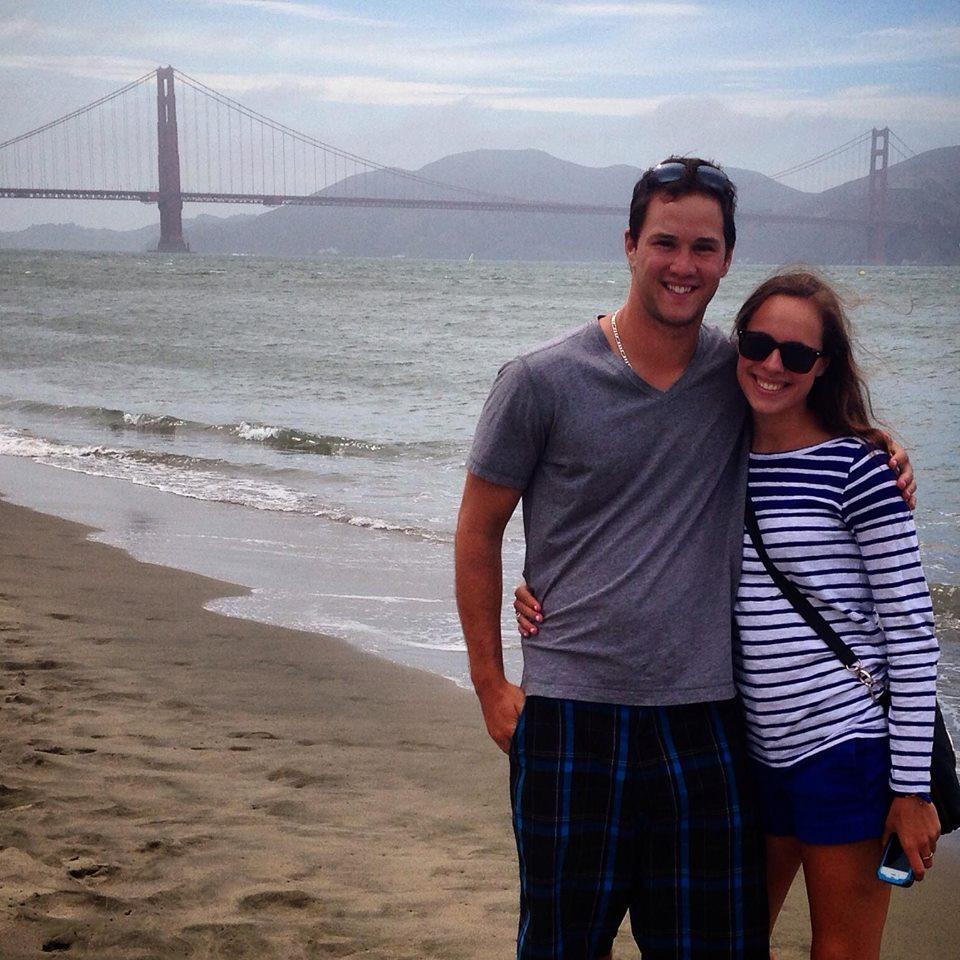 Our first picture in our new city!