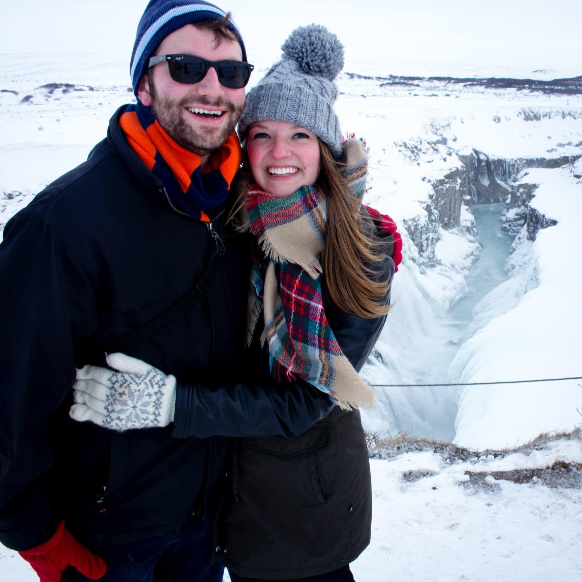 When Chrissy studied abroad in college, we met up halfway through the semester in Iceland to spend a week together.