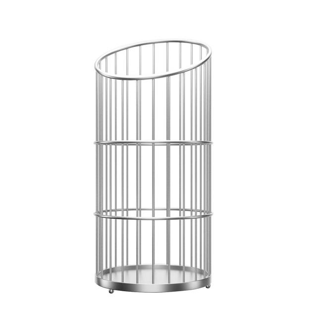 Toilet Paper Holder Stand with Storage Bathroom Toilet Tissue Roll Reserve Organizer Free Standing Dispenser Holds 3 Mega Rolls – Polished Chrome