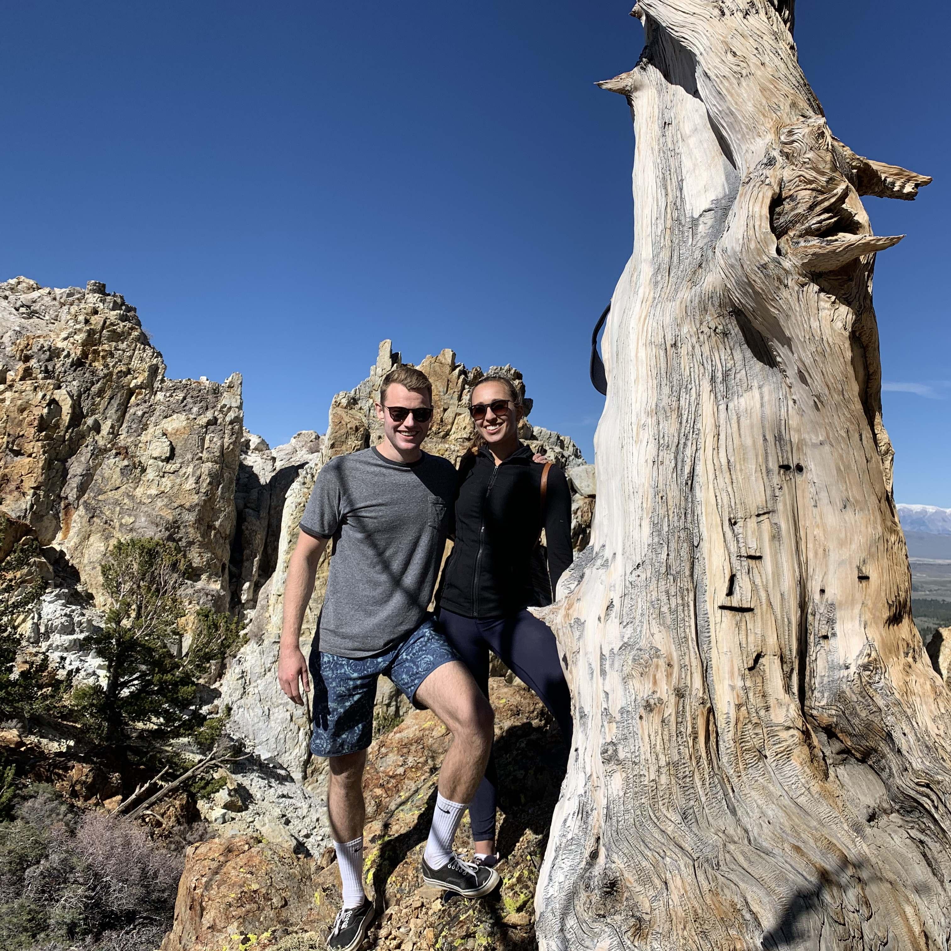 Climbing Mammoth Rock!