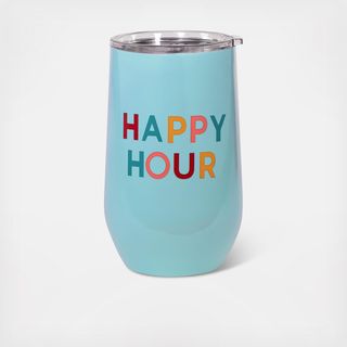 Happy Hour Wine Tumbler