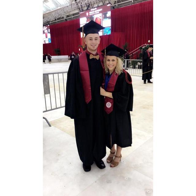 Our graduation from Indiana University