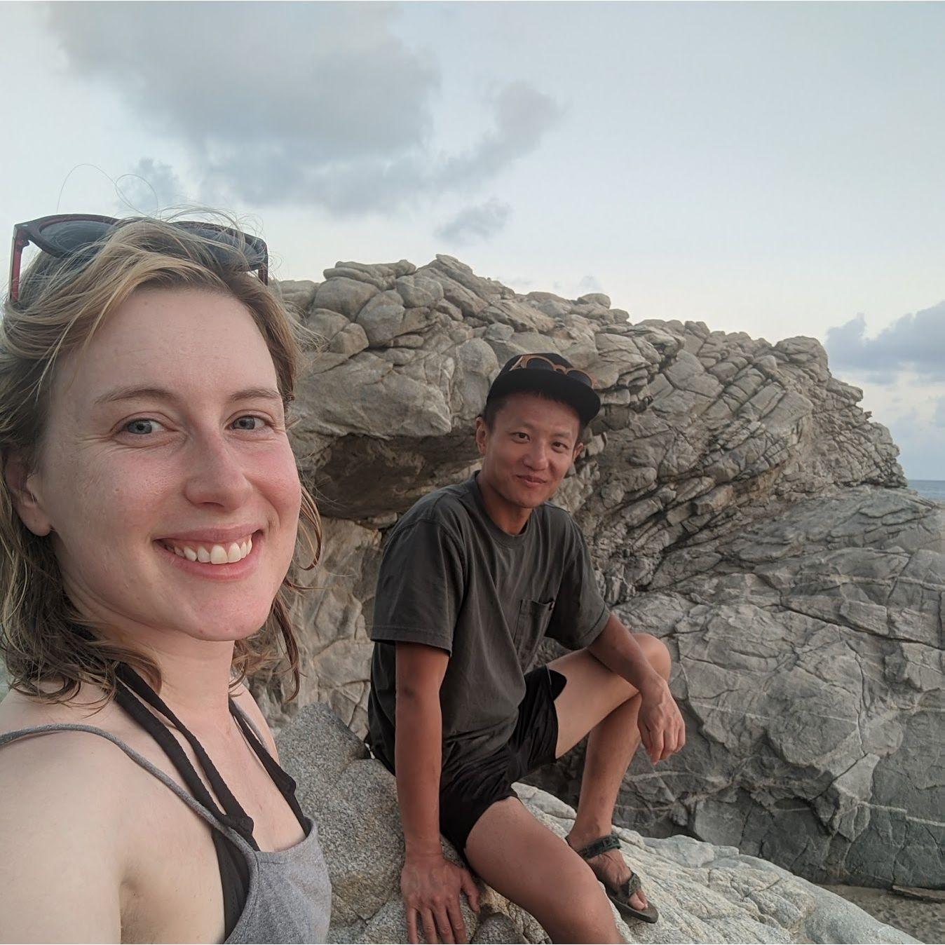 Jixin's happy place: A Mexico beach