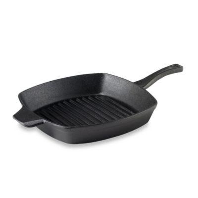 Calphalon® Pre-Seasoned Cast Iron 10-Inch Grill Pan
