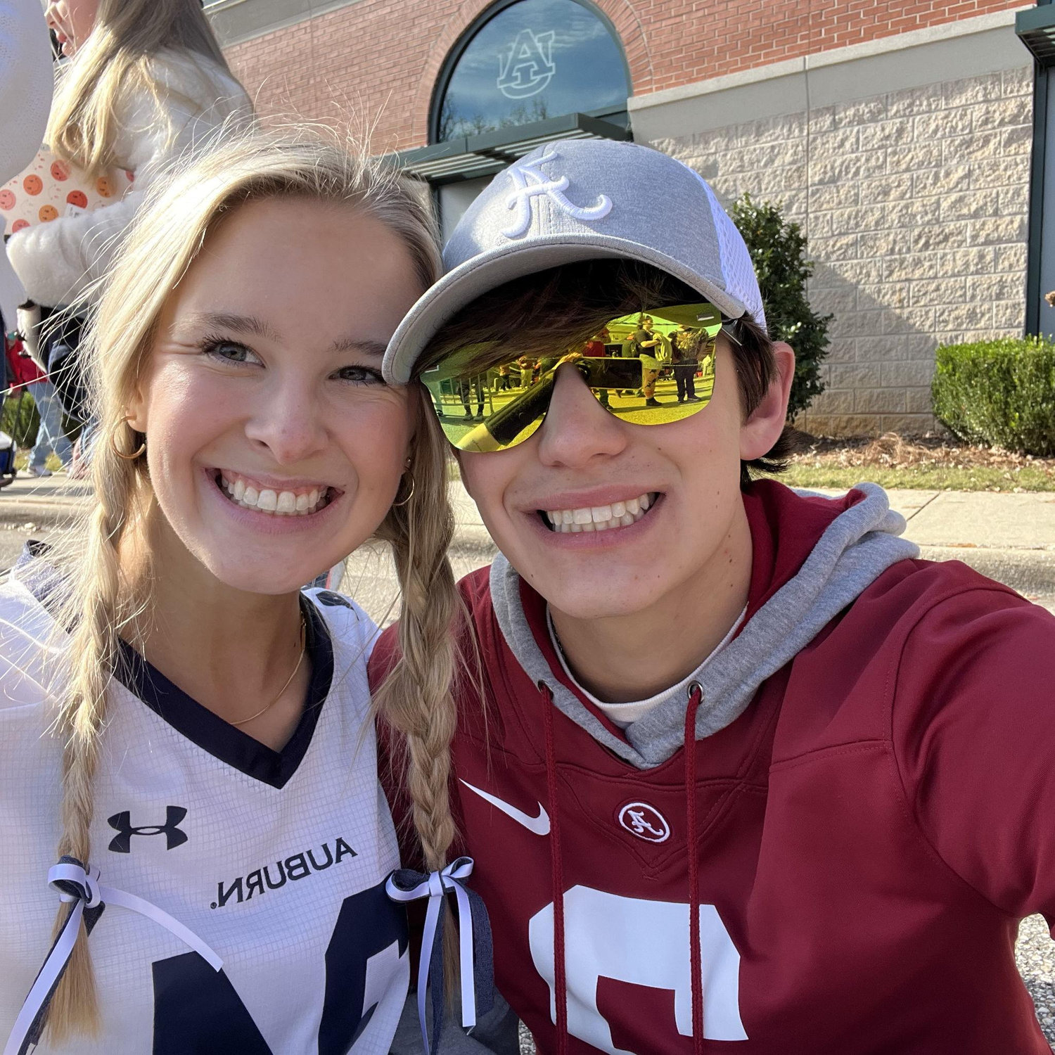 Our yearly tradition of going to the iron bowl!