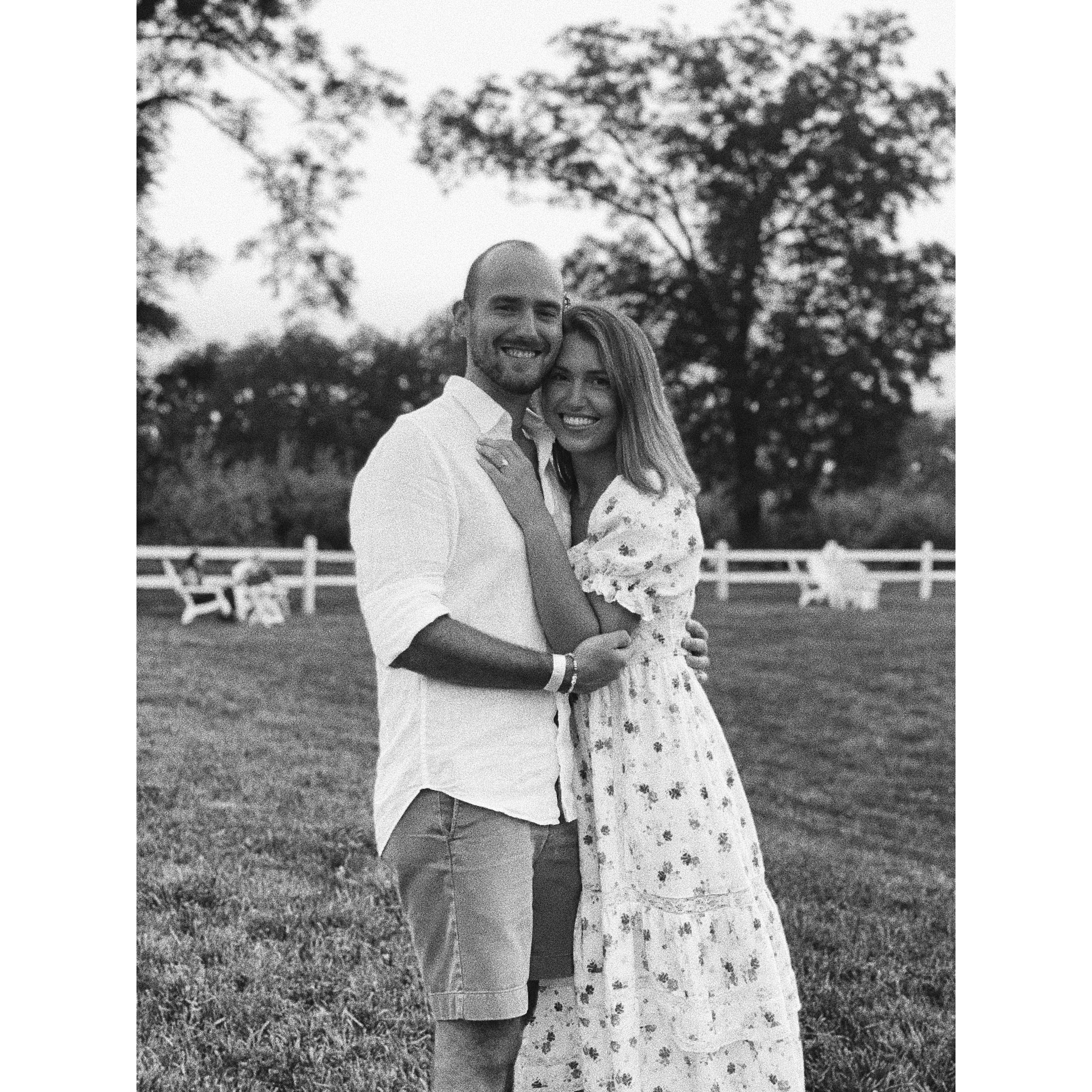 the day we got engaged! - 2020