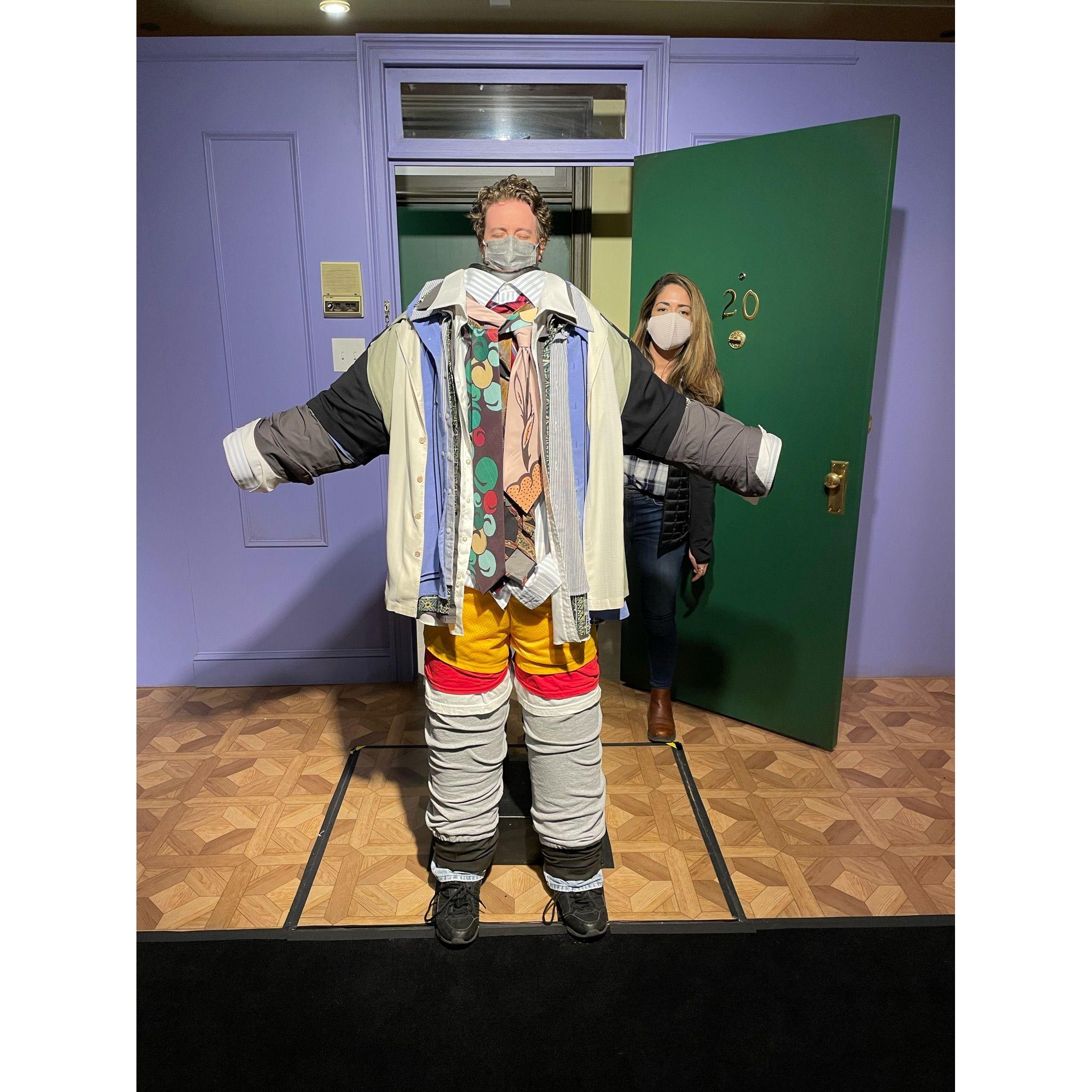 That one time at the FRIENDS experience, during Covid times.