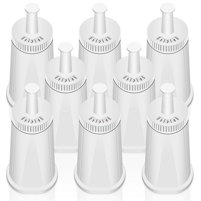 8 Pack Replacement Water Filter for Breville Espresso Machine Barista Touch Bes880, Barista Pro BES878, Oracle Touch BES990, Oracle BES980, Dual Boiler BES920 Bambino ClaroSwiss Sage