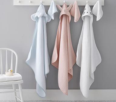Hooded Animal Towel and Washcloth Sets