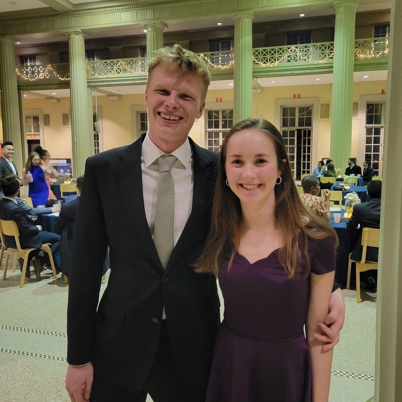Our second dance, at the ballroom where we met!