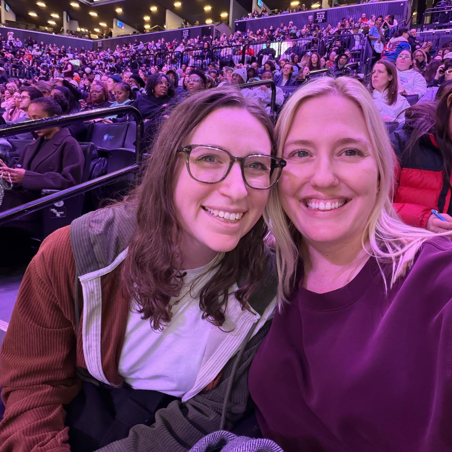 Bonnie’s Proposal Surprise for Jess - Unrivaled Semifinals - Brooklyn, NYC - March 2026