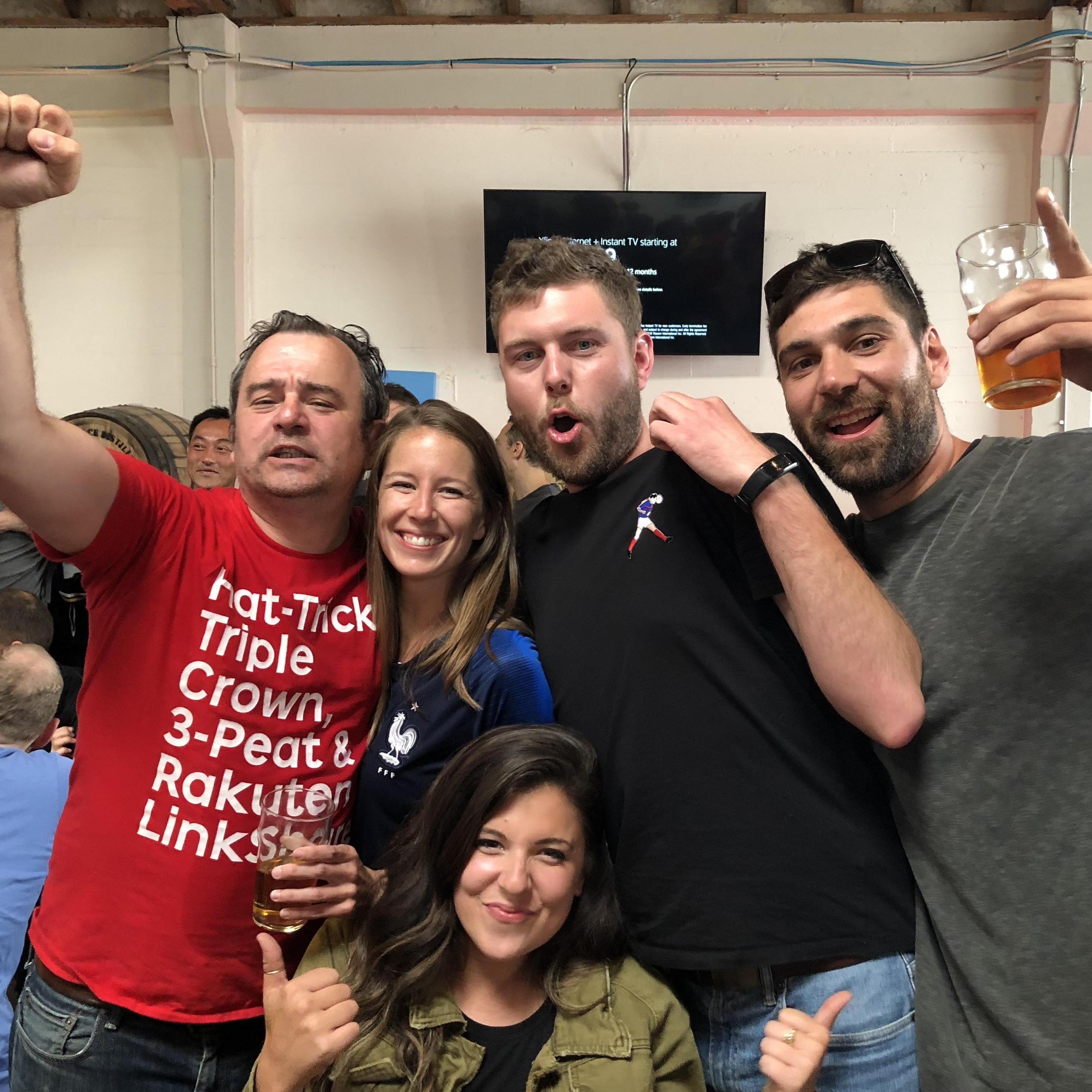 Post France's World Cup win in 2018 in San Francisco, CA