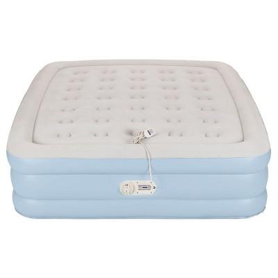 AeroBed® One-Touch Comfort™ Air Mattress - Double High Queen (Gray)