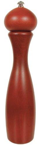 Fletchers' Mill Marsala Collection Pepper Mill, Mahogany Stain - 12 Inch, Adjustable Coarseness Fine to Coarse, MADE IN U.S.A.