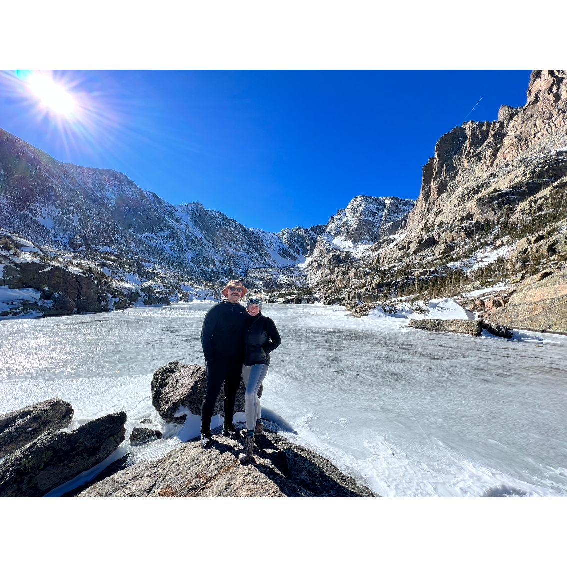 Our first trip together at Rocky Mountain National Park 2022