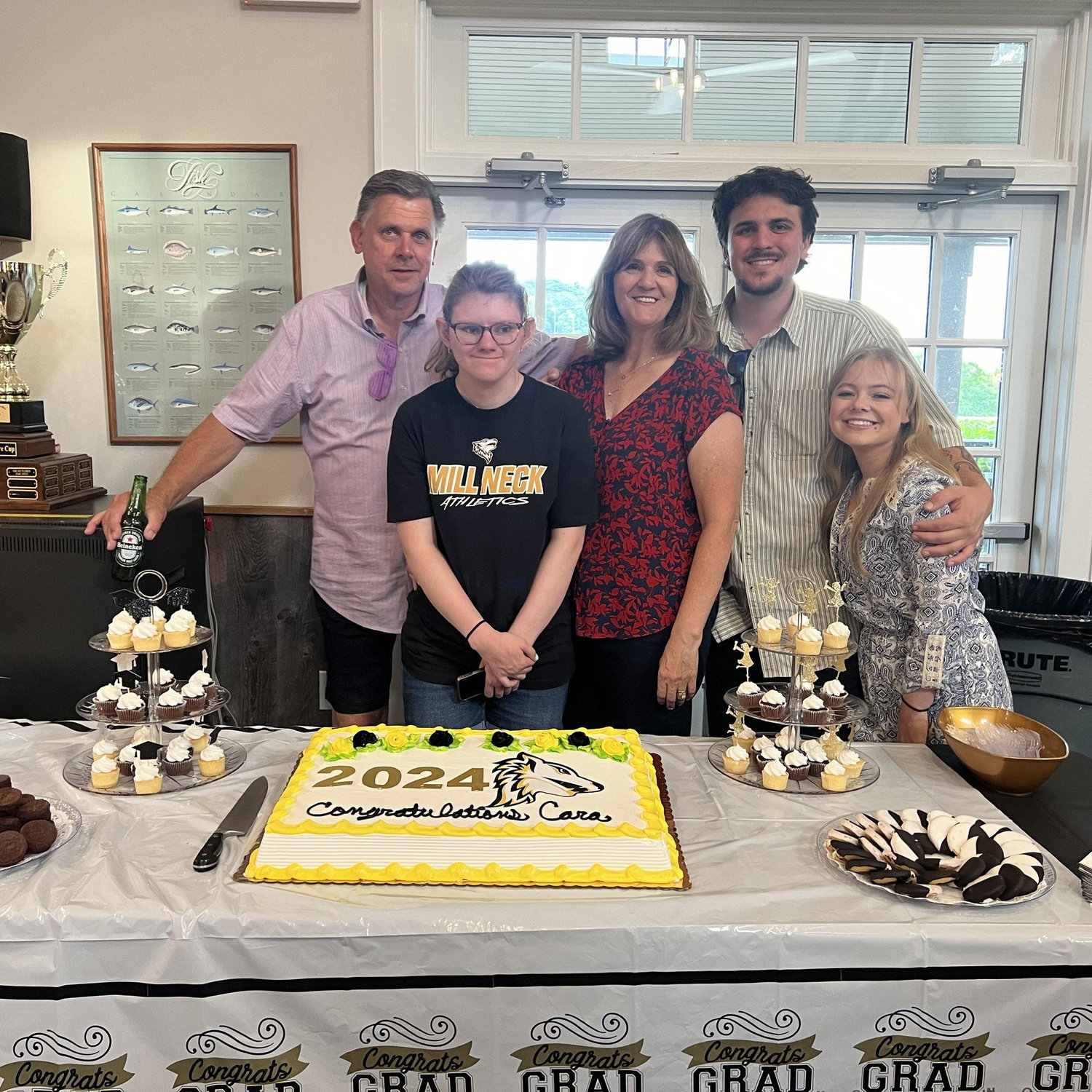 Cara's graduation party