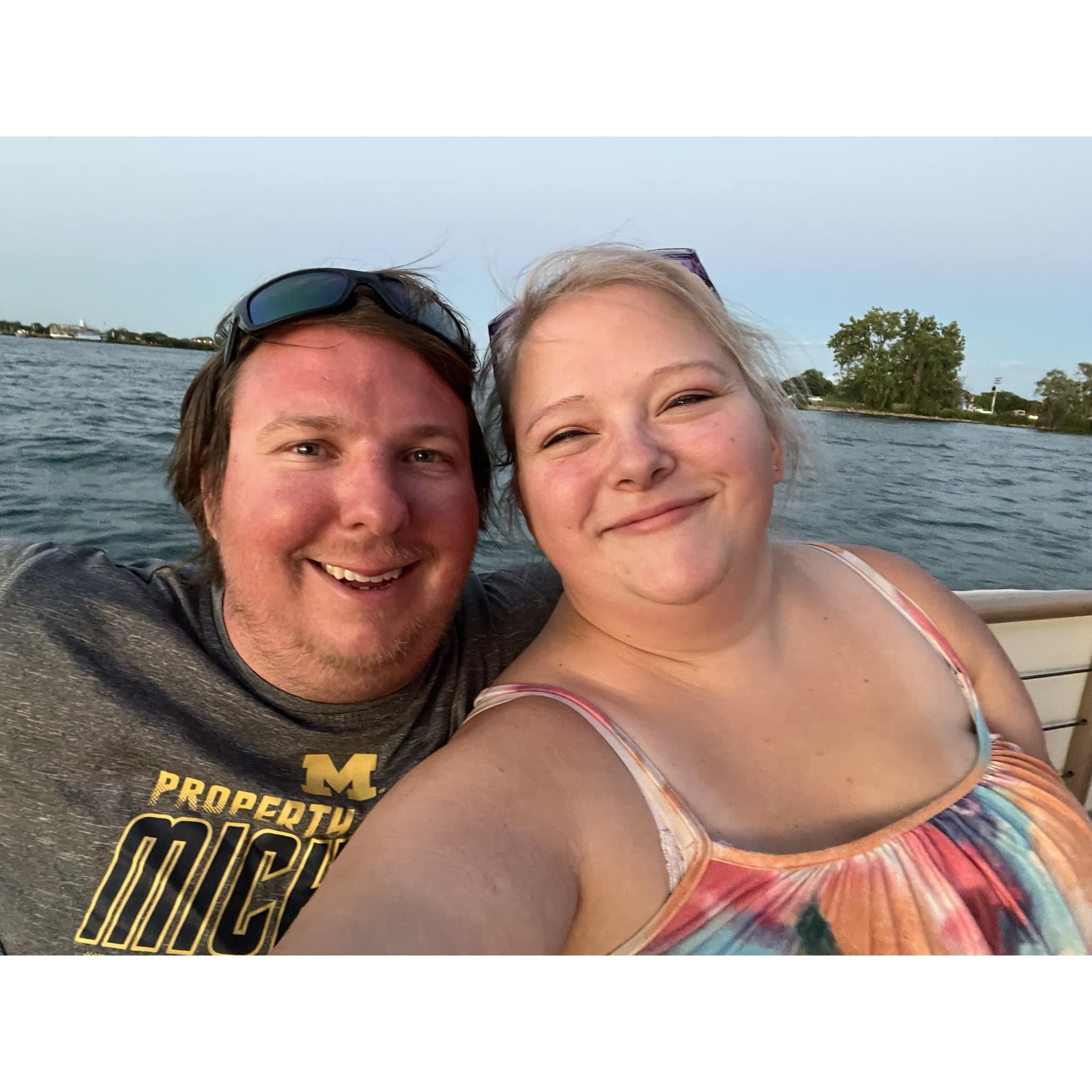 Our first time on a Tiki Boat