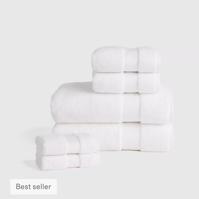 Turkish Ultra Plush Bath Towel Bundle - White