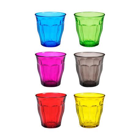 Duralex Glasses (Set of 6 - Multicolor)