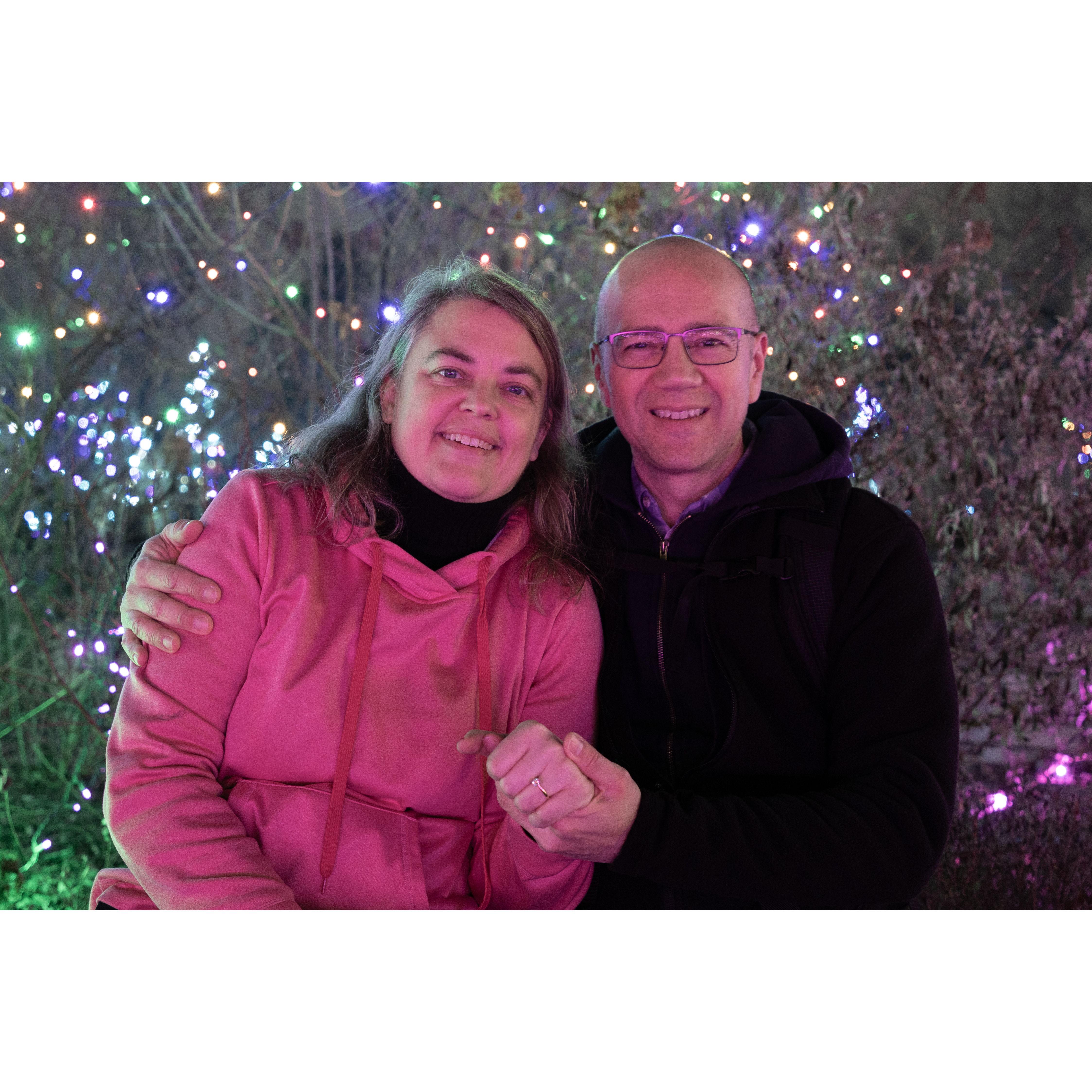 Right after we got engaged!