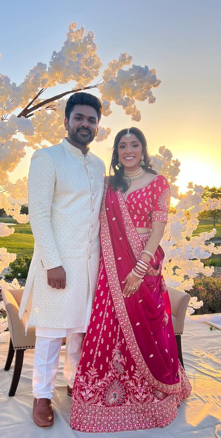 The Wedding Website of Upasana Barot and Maharshi Patel