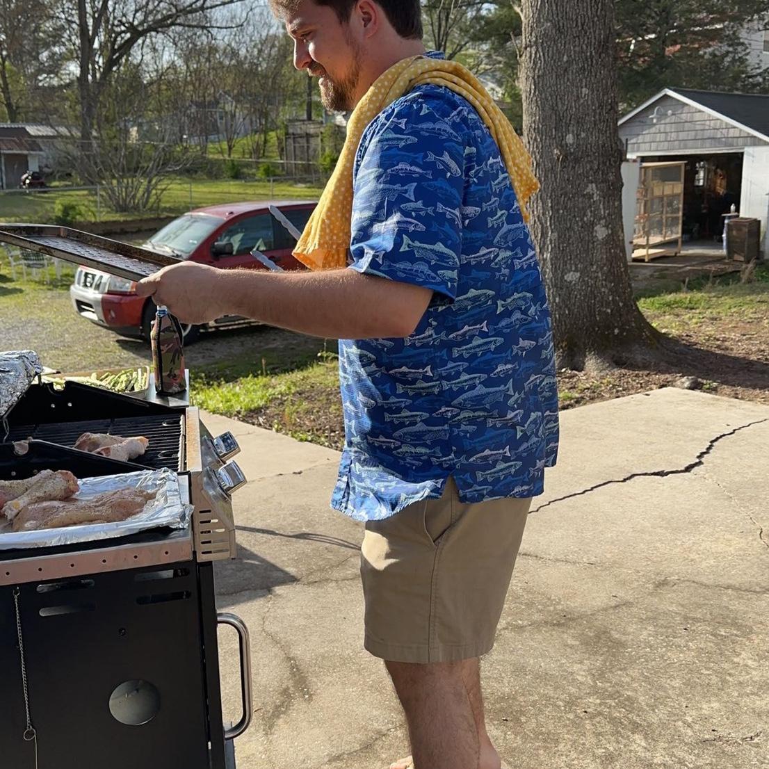 Summertime is full of grilled dinners. If it isn't chicken, it's a good ole turkey burger.