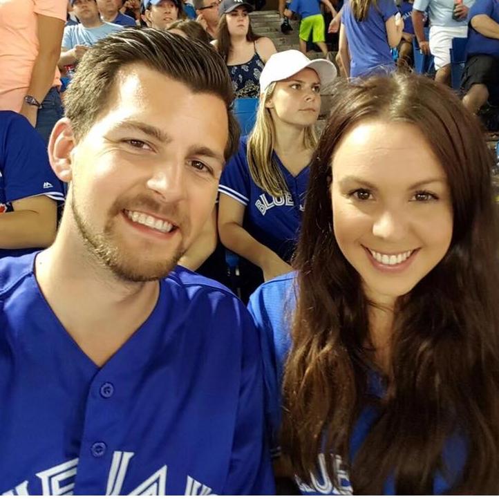 Our first Blue Jay's Game in Toronto