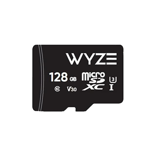 Wyze Expandable Storage 128GB MicroSDHC Card Class 10, Black
