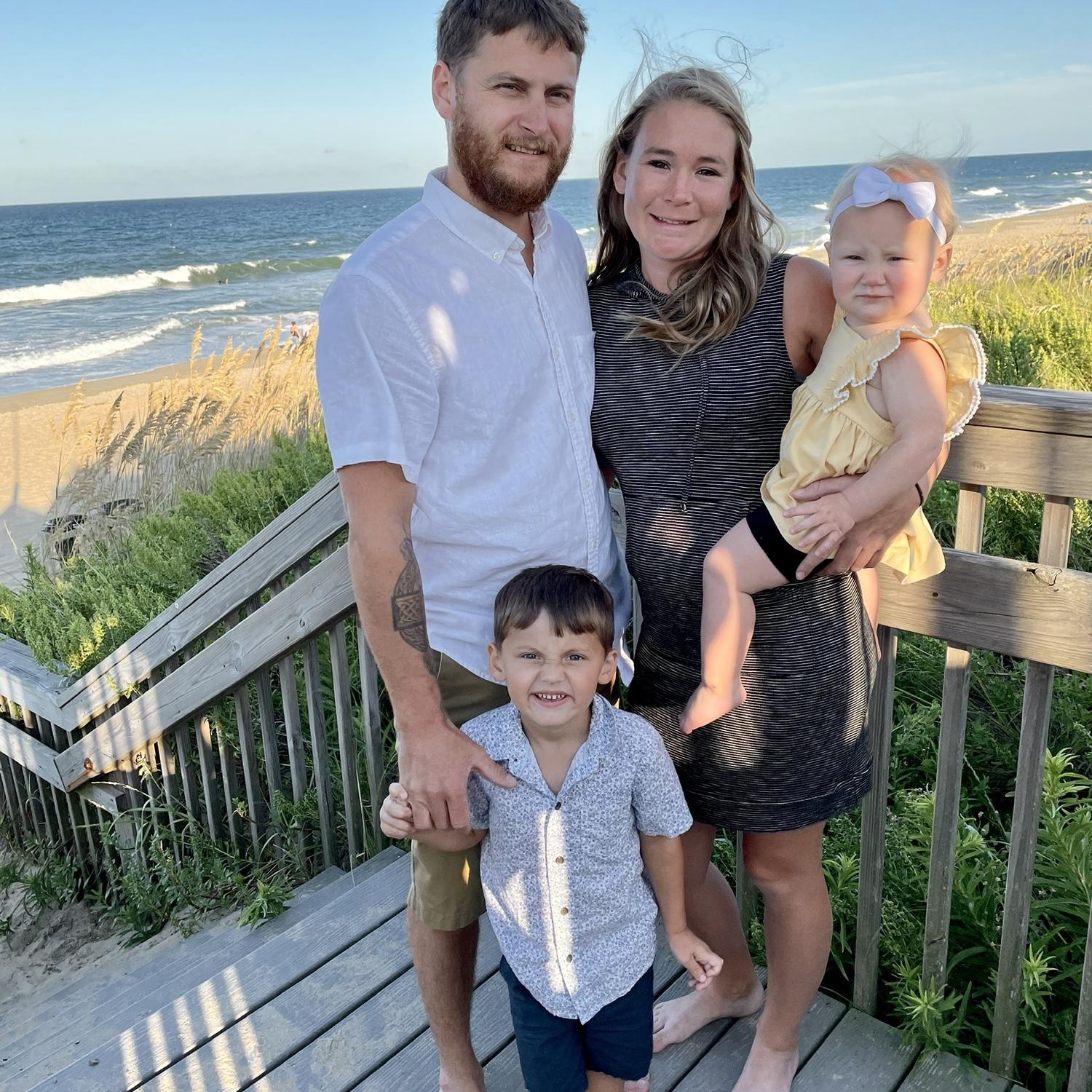 Our first family vacation as a family