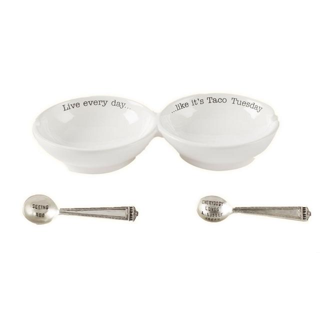 Mud Pie® 4-Piece Salsa Dip Set