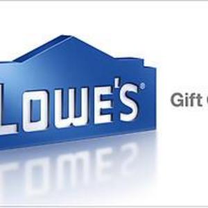Lowe's Gift Card