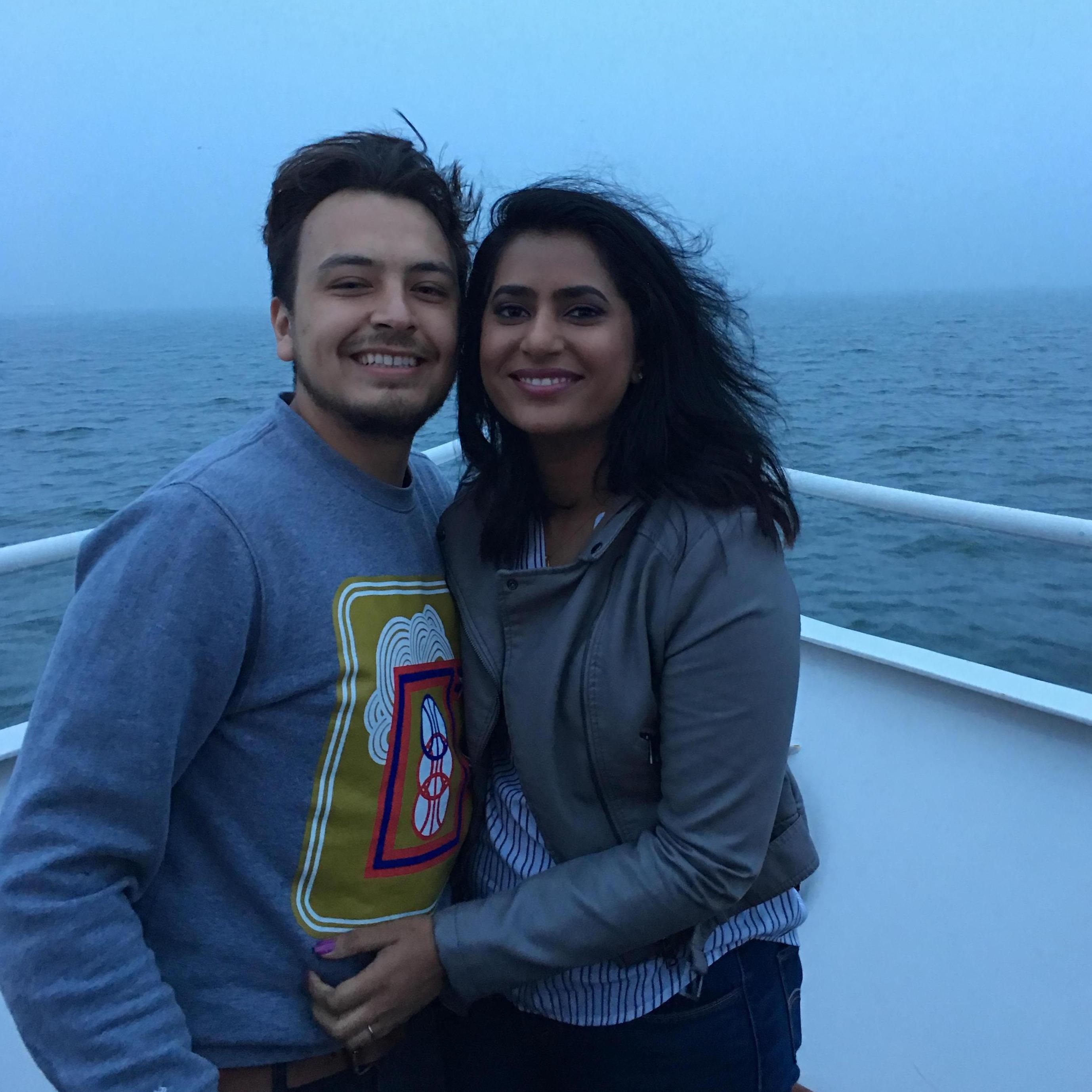 An evening on Lake Michigan, 2018